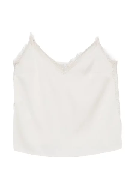 Top Imperial cu decolteu în V din dantelă