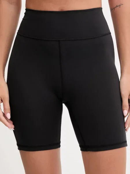 Adidas Performance pantaloni scurți de yoga All me uni high waist negru