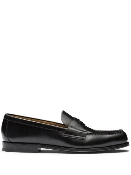 Pantofi loafer Prada din piele negru