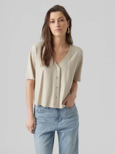 VERO MODA Bluza Jesmilo greige