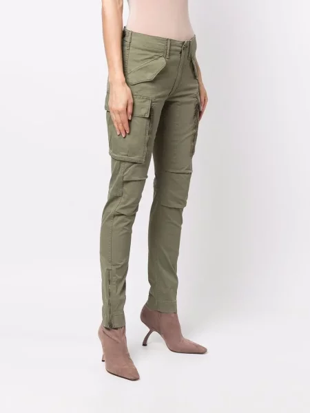 Skinny cargo kalhoty Ralph Lauren Rrl zelené