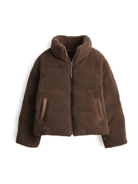 OPUS Geacă de iarnă Hozy ciocolatiu