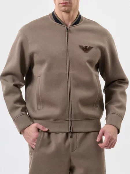 Костюмний спортивний костюм Emporio Armani коричневий