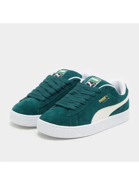 Sneakersy Puma Suede zamszowe zielone