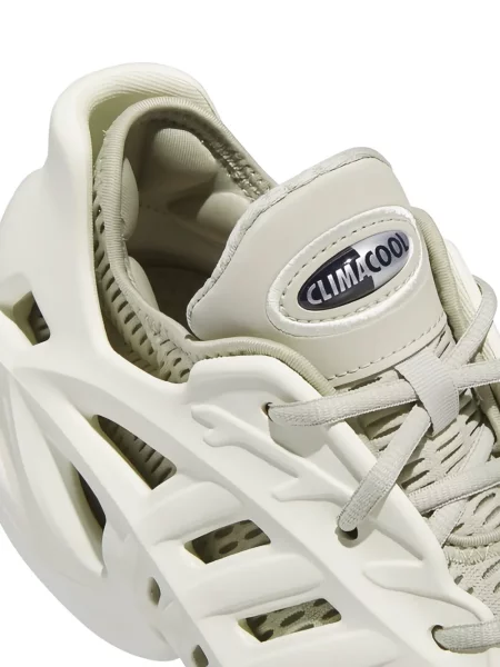 Prugaste trčanje tenisice Adidas Cloudfoam s kristalima crvena