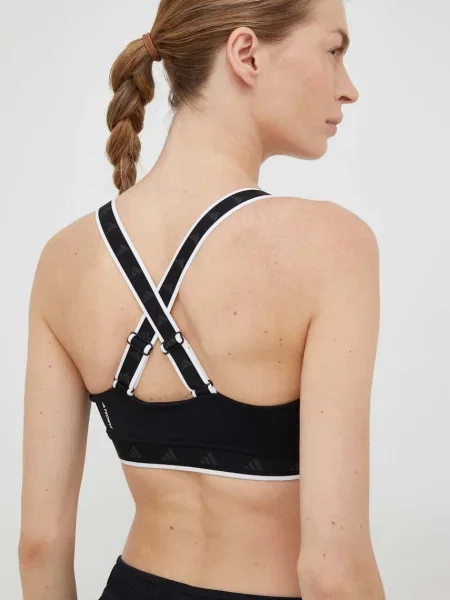 Sportovní podprsenka adidas Performance Powerimpact černá