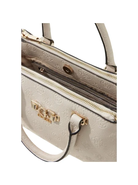 Crossbody kabelka Guess z ekologickej kože béžová