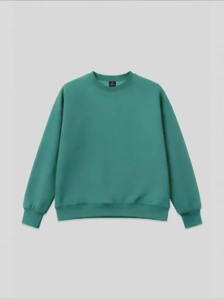 Tommy Life Mikina Sweatshirts pastelově zelená