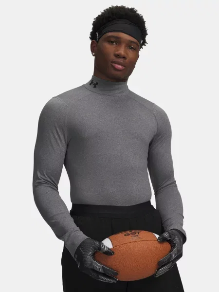 Majica z dolgimi rokavi Under Armour z dolgimi rokavi siva