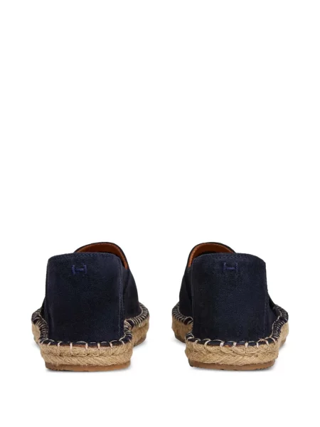 Espadrile Hackett London din piele de căprioară albastru