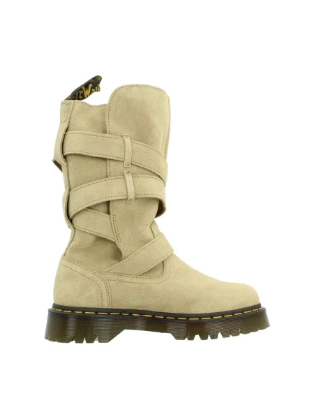 Pantofi Dr. Martens cu bretele maro