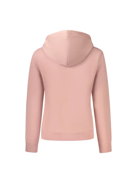 Bluza z kapturem Napapijri różowa