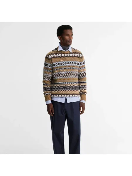 Sweter Barbour wełniany