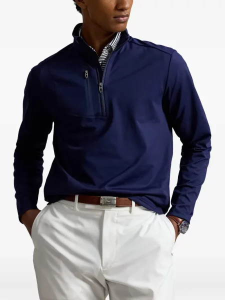 Hanorac cu fermoar Rlx Ralph Lauren albastru