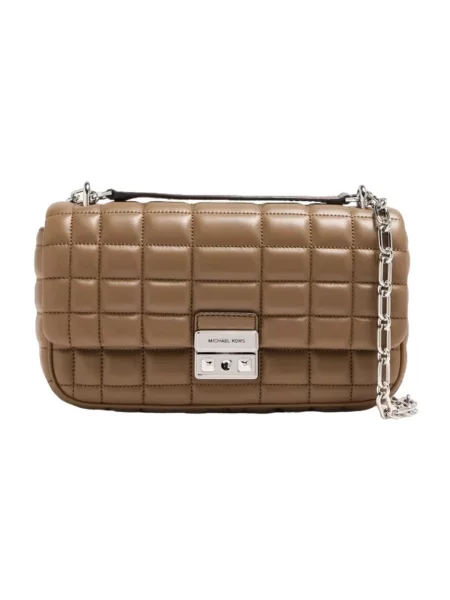 Torebka Michael Kors skórzana beżowa