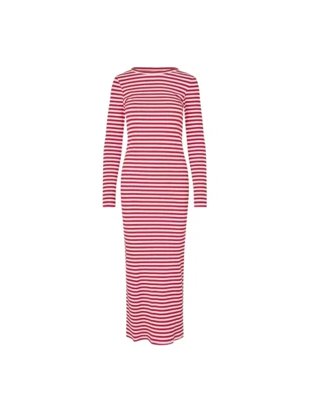 Maksi wielobarwność sukienka maxi Lollys Laundry w paski