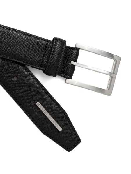 Curea Armani Exchange cu autograf negru