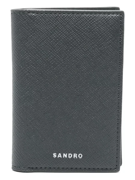 Kožni novčanik Sandro siva