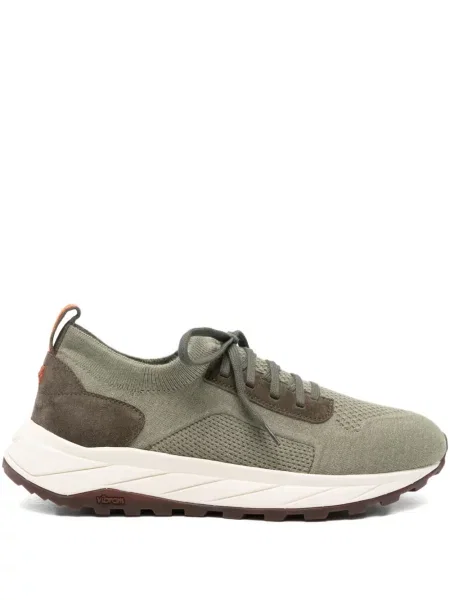 Sneakerși Henderson Baracco tricotate verde