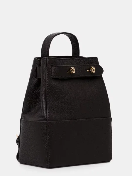 Шкіряний рюкзак Silvian Heach CARACCIOLO малий однотонний коричневий