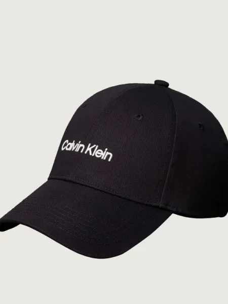 Șapcă Calvin Klein Logo Embroidery Baseball Cap negru