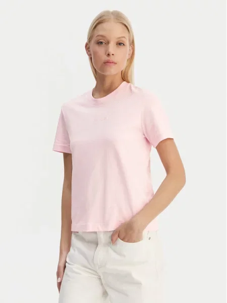 Calvin Klein Marškinėliai CLSSC rožių rožinė