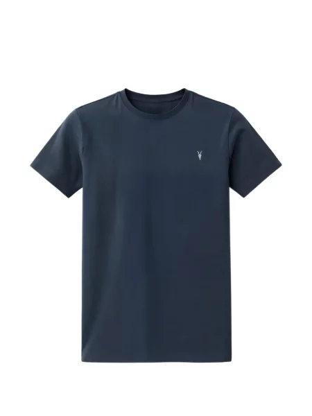 Tricou Allsaints cu decolteu rotund albastru