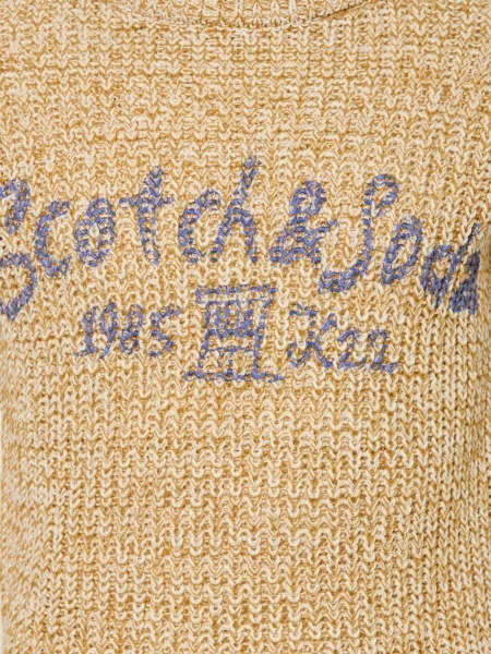 Scotch & Soda Swetry beige beżowy