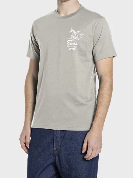 Футболка Replay сіра