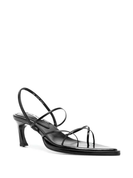 Iš natūralios odos sandalai Reike Nen slingback juoda