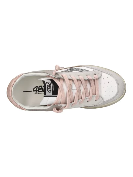 Sneakersy 4b12 skórzane
