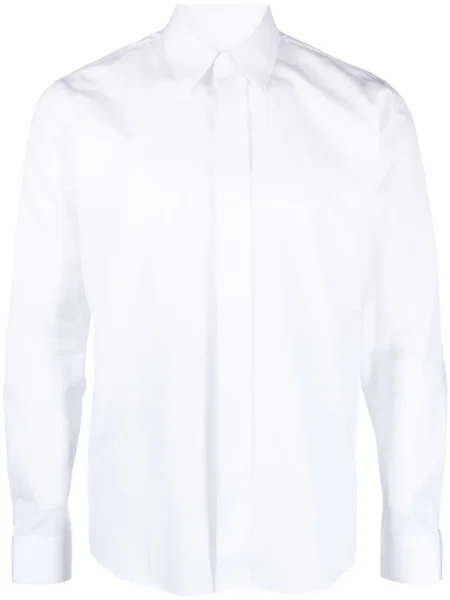 Cămașă Sandro din poplin alb