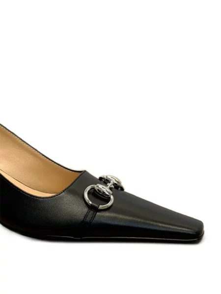 Pantofi cu toc Gucci negru