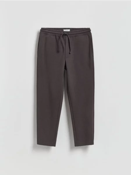Reserved Спортивні штани regular fit темно-сірий сірі