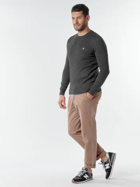 Pulover Lyle & Scott gri