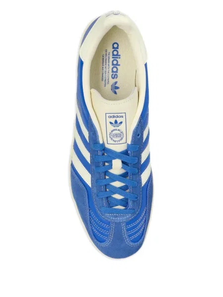 Sneakerși Adidas Gazelle din piele albastru