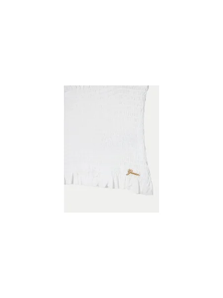 Guess Felső Regular Fit fehér