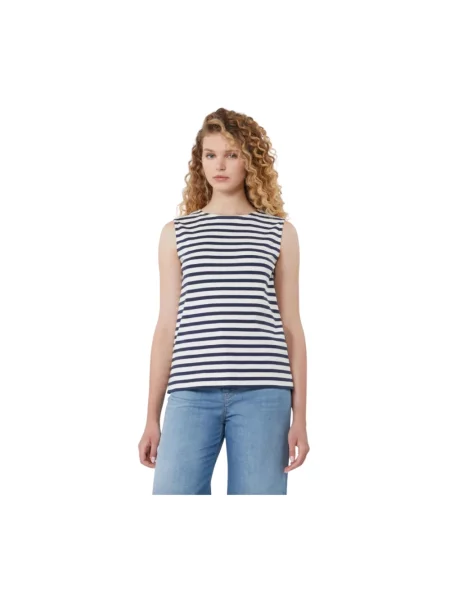 Dzianinowy top Weekend Max Mara biały