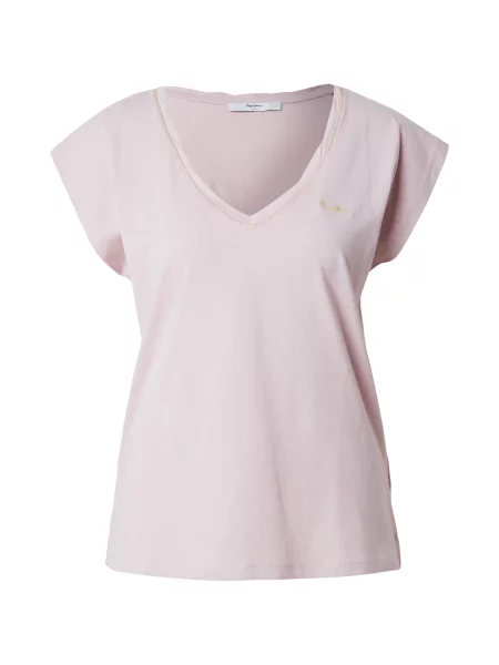 Pepe Jeans Tricou pudră roz