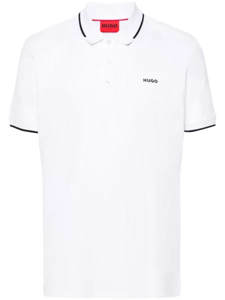 Polo Hugo alb