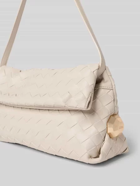 Torba na ramię z imitacji skóry model ‘Pochette’ Liu Jo White biała