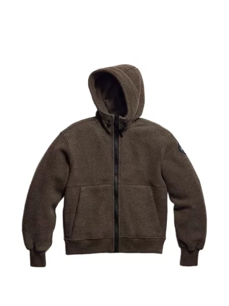 Kapucnis dzseki Canada Goose autogrammal barna