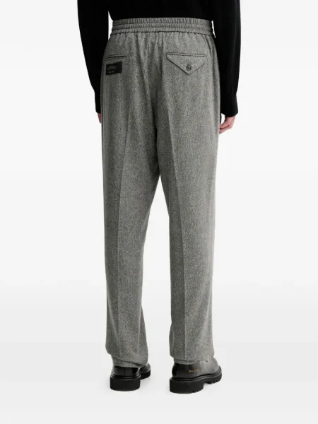 Kalhoty Iceberg s kapsami na knoflíky šedé