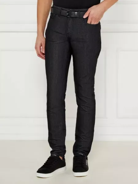 Armani Exchange Blugi | Skinny fit negru