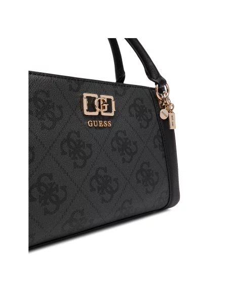 Guess Torbica Karnilla Logo Siva crna