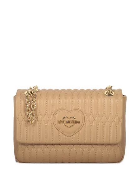 Geantă de mână Love Moschino cu motiv cu inimi matlasată