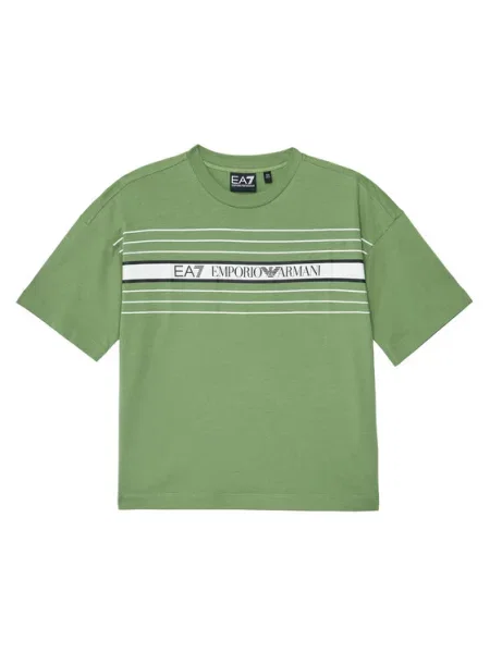 Dětské tričko Ea7 Emporio Armani zelené