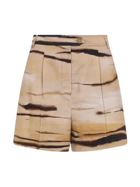 Bermudy Elisabetta Franchi w tygrysie prążki