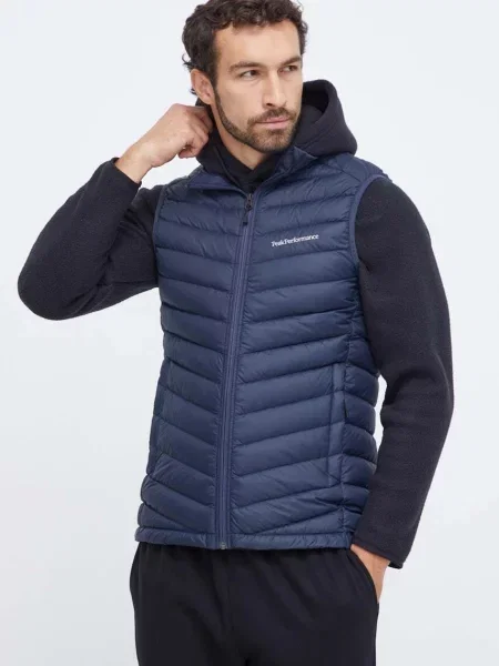 Vestă din puf Peak Performance negru