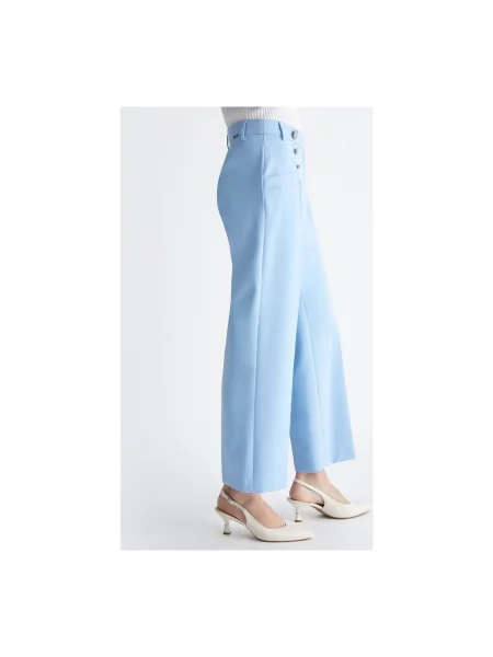 Pantaloni Liu Jo albastru
